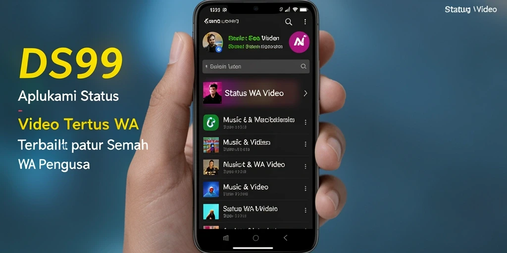 Tampilan antarmuka aplikasi DS99 yang modern dan user-friendly.