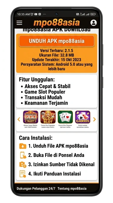Panduan Lengkap Unduh dan Instal APK mpo88asia